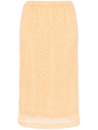 Mesh-Design Skirt