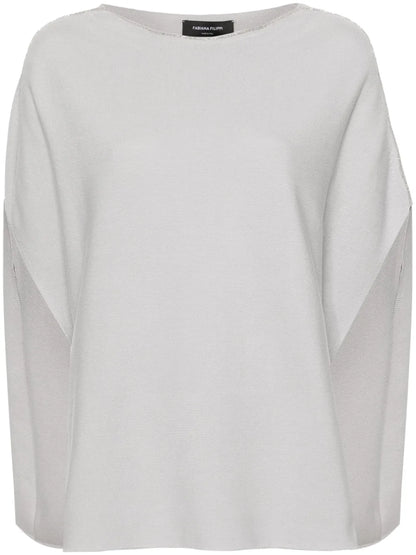 Beaded-Trim Sleeveless Sweater
