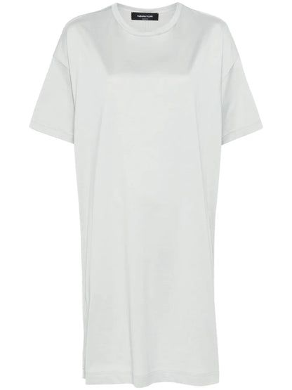 Round-Neck Short-Sleeve Dress
