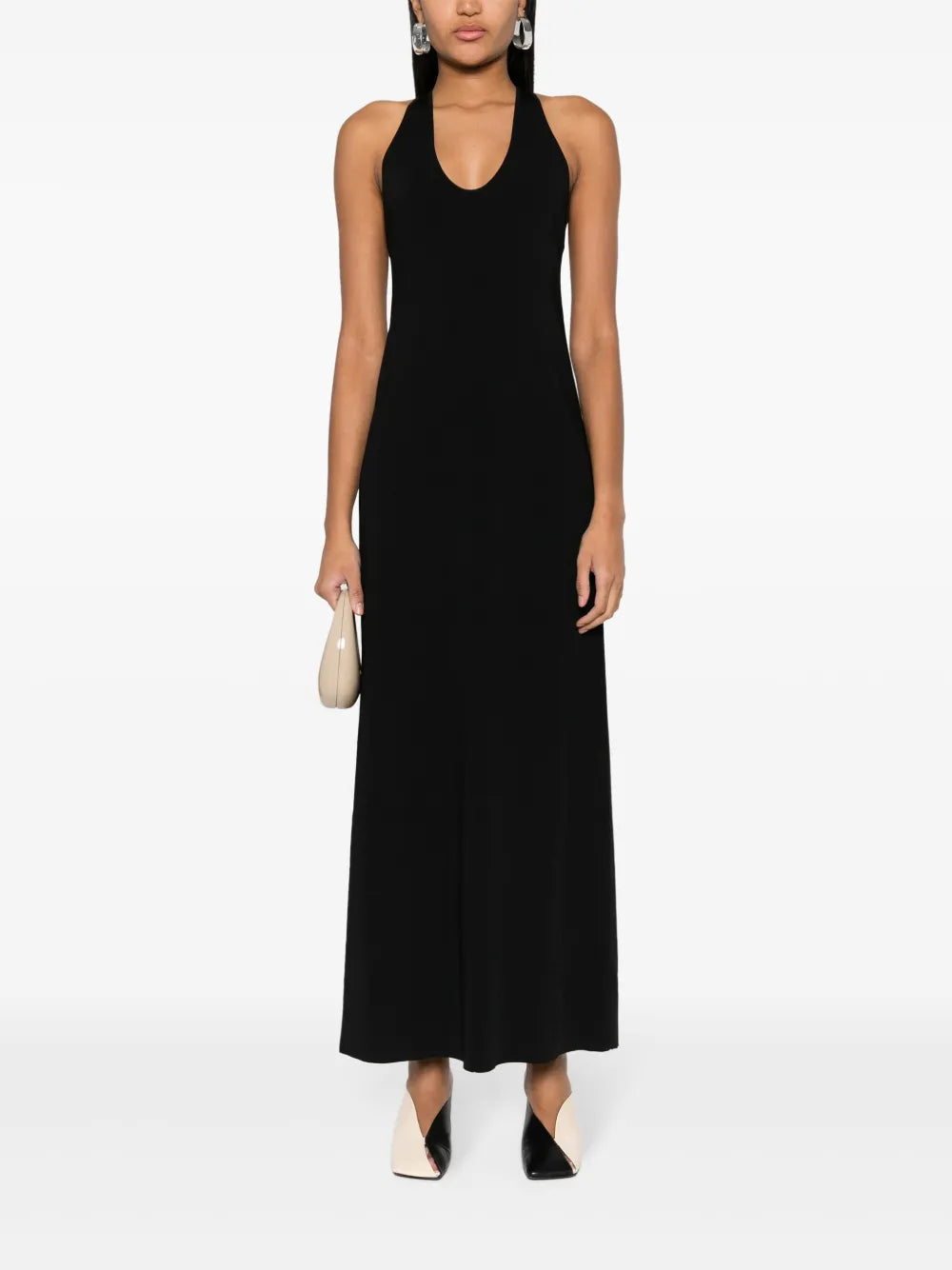 Round-Neck Sleeveless Dress