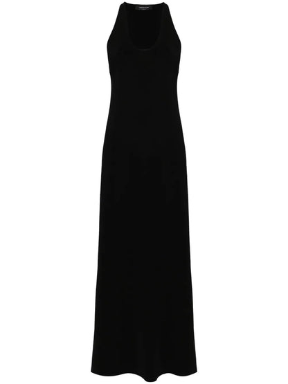 Round-Neck Sleeveless Dress