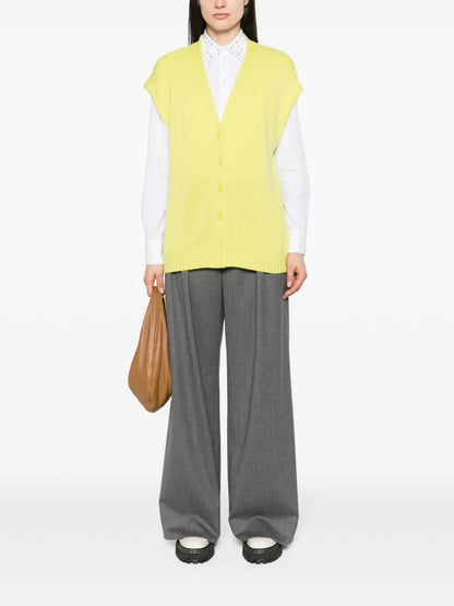 V-Neck Cashmere Vest