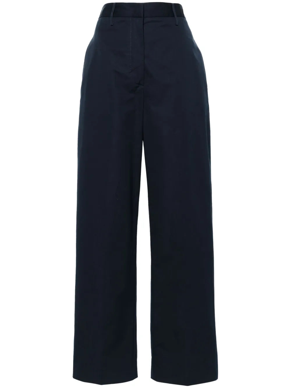 High-Waist Wide-Leg Trousers