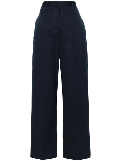High-Waist Wide-Leg Trousers