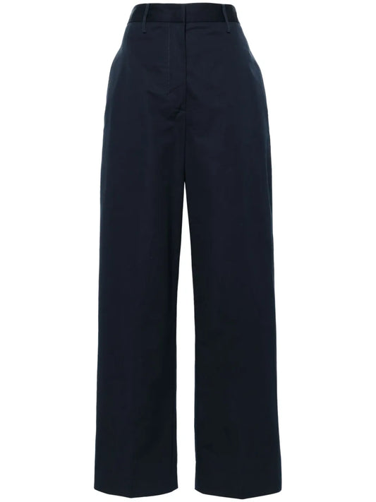 High-Waist Wide-Leg Trousers