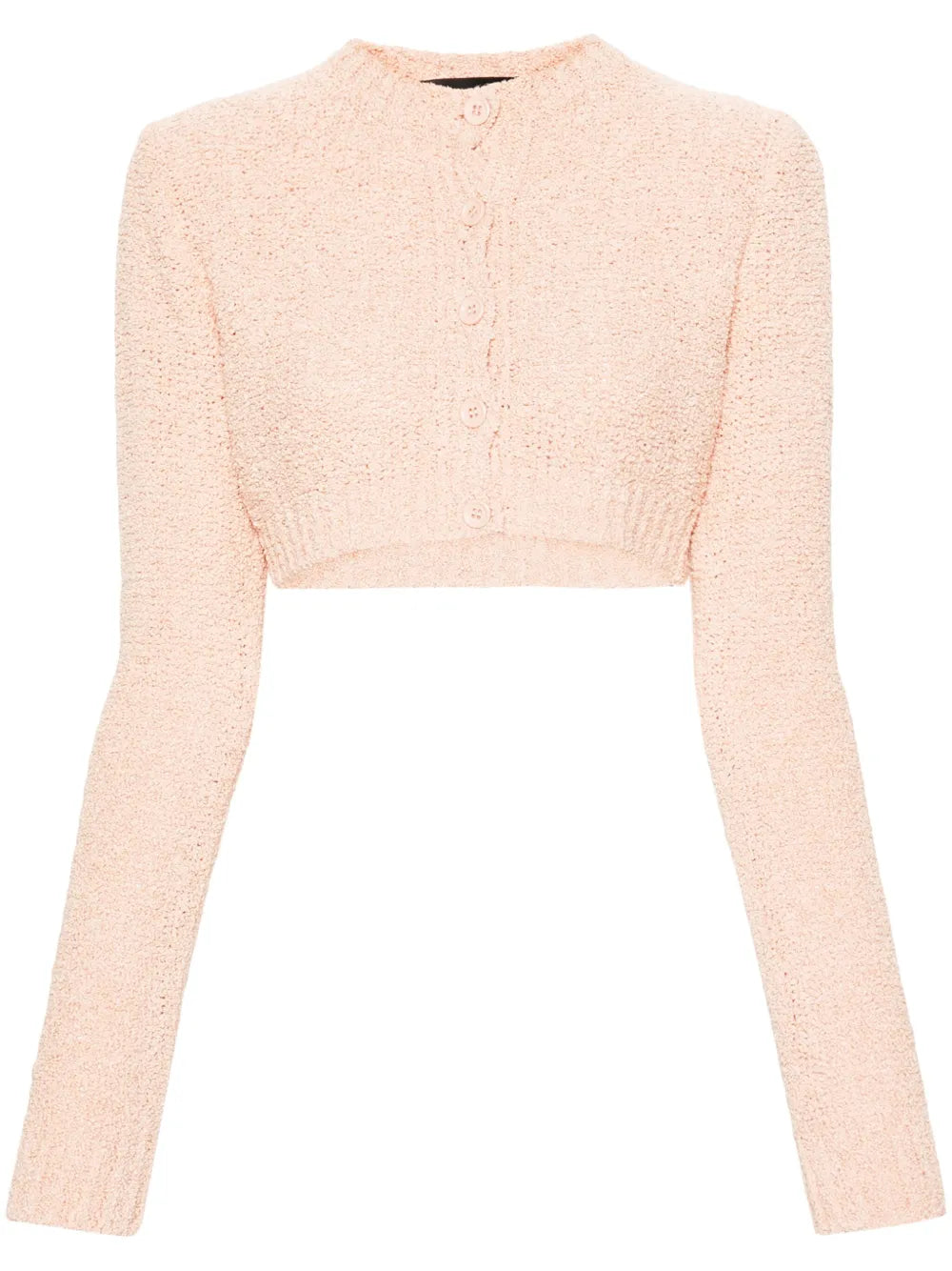 Bouclé Cropped Cardigan