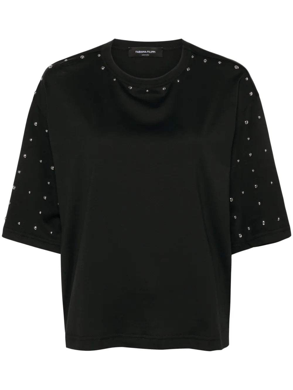Stud-Embellished T-Shirt