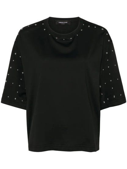 Stud-Embellished T-Shirt