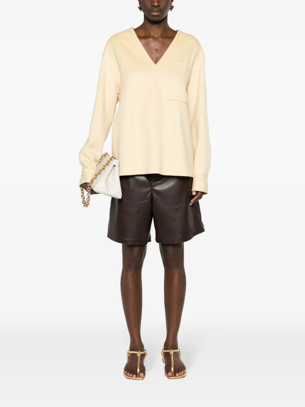 V-Neck Cashmere Jumper