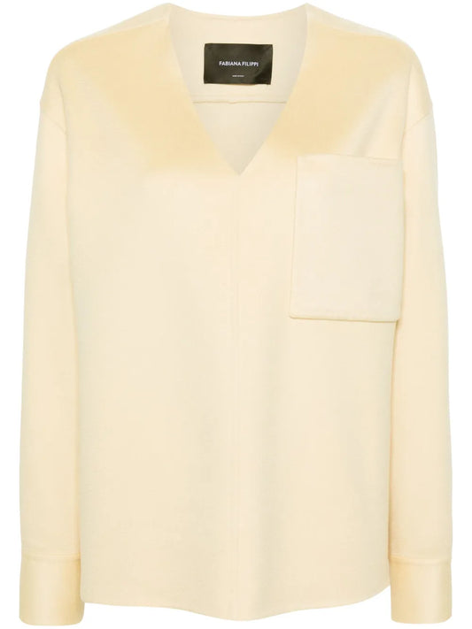V-Neck Cashmere Jumper