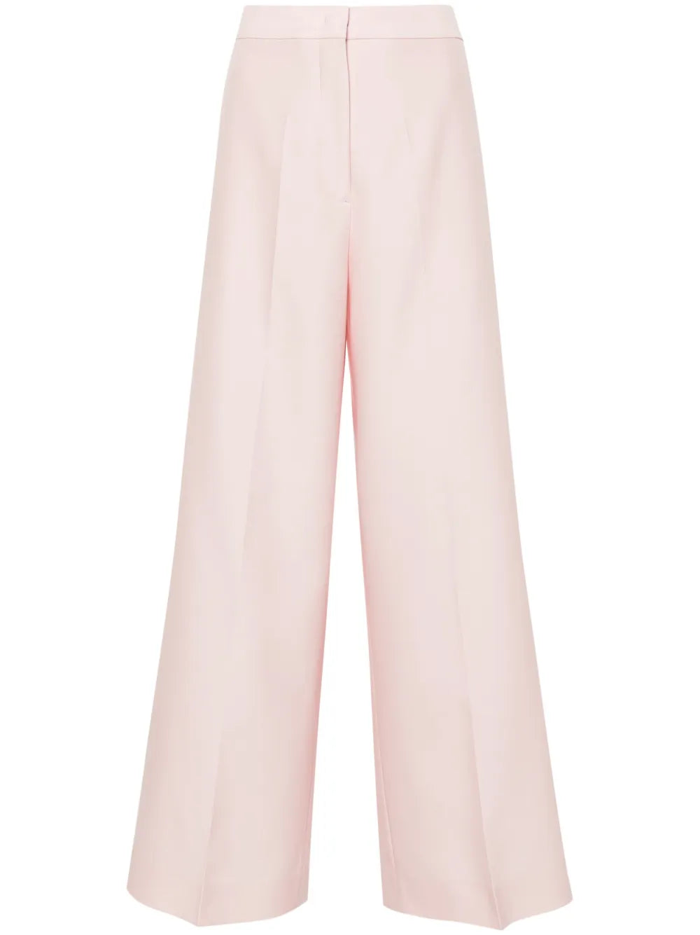 High-Waist Wide-Leg Trousers