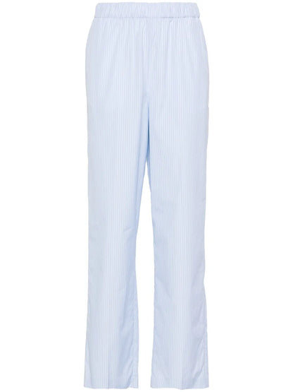 Striped Cotton Trousers