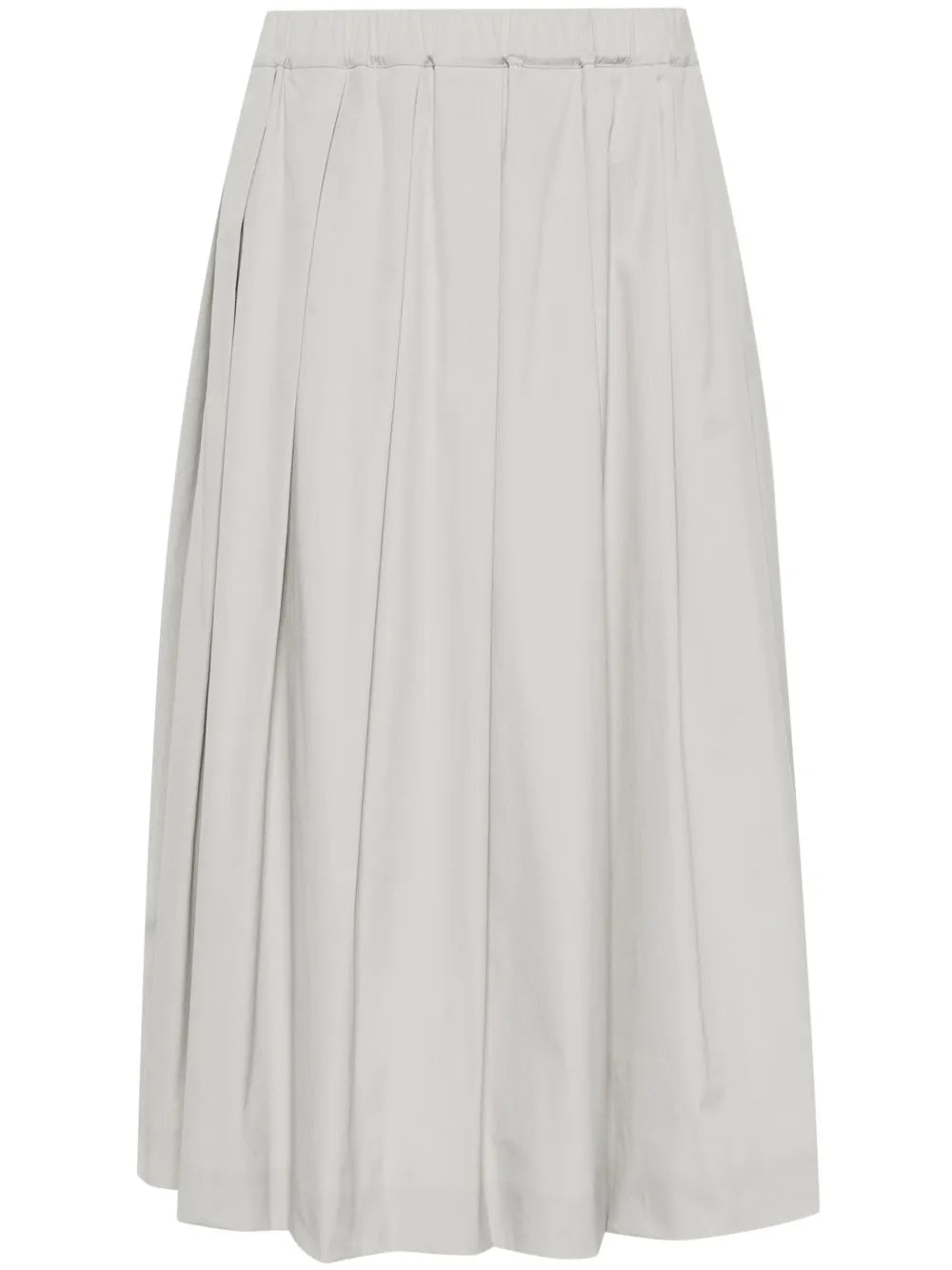 Pleat-Detail Skirt