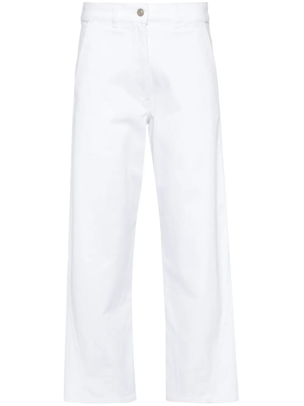 High-Rise Straight-Leg Denim