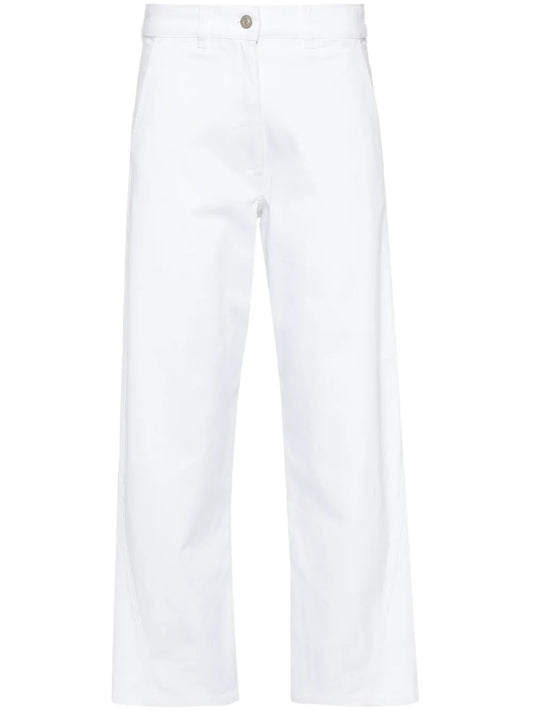 High-Rise Straight-Leg Denim