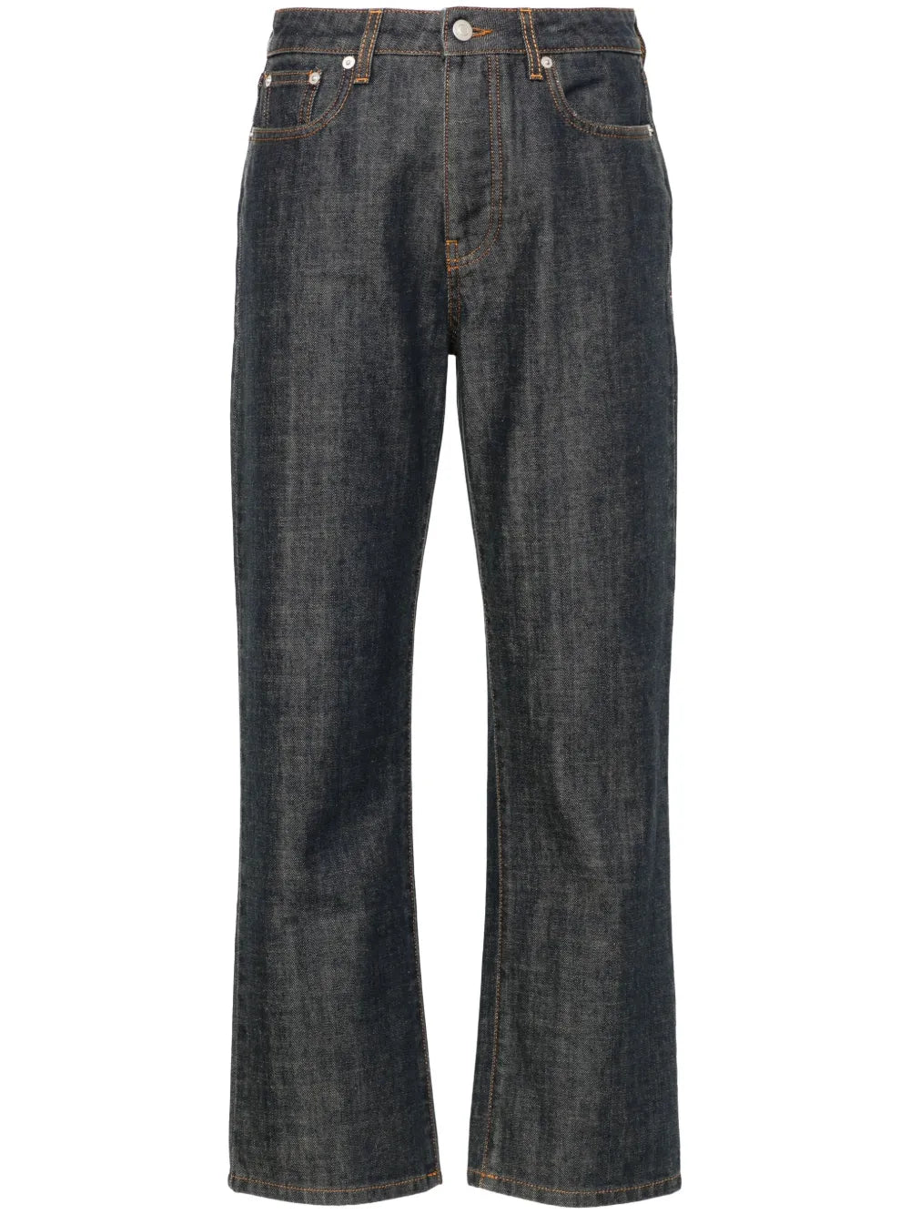 Mid-Rise Cropped Jeans