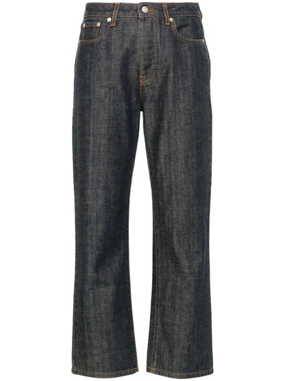 Mid-Rise Cropped Jeans