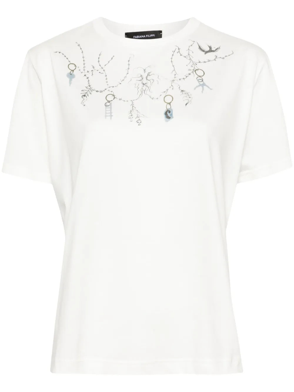 Fabula-Print Cotton T-Shirt