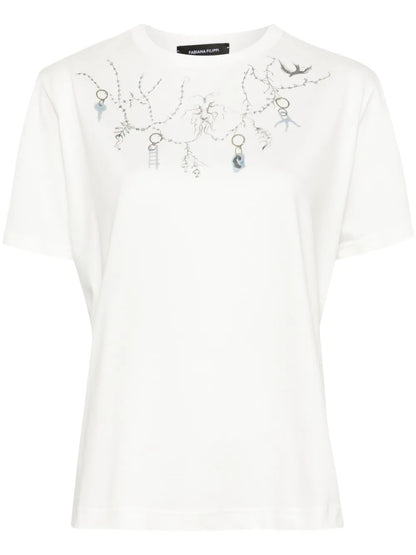 Fabula-Print Cotton T-Shirt