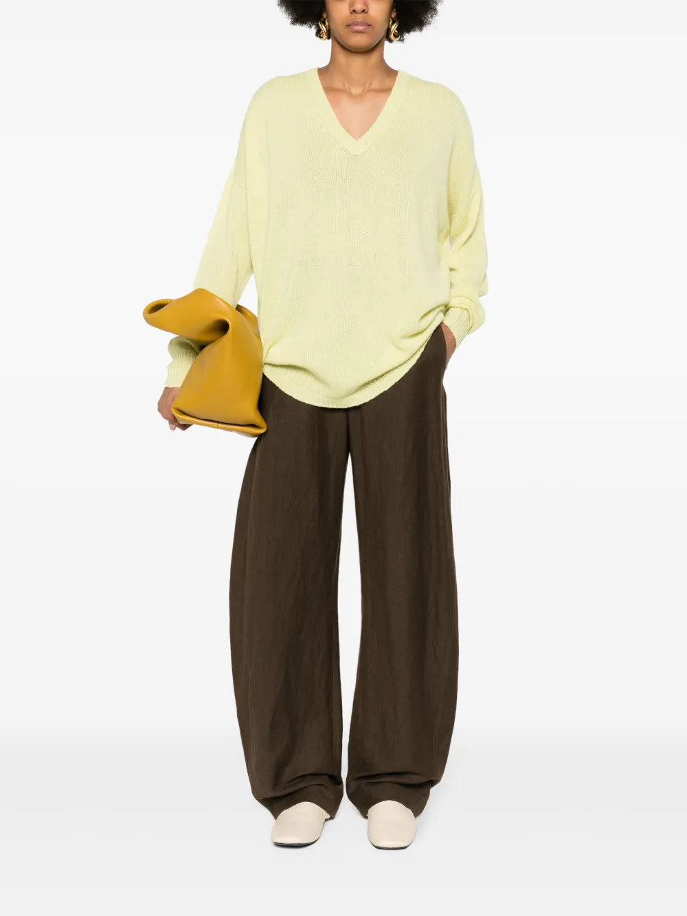 Purl-Knit Cashmere Jumper