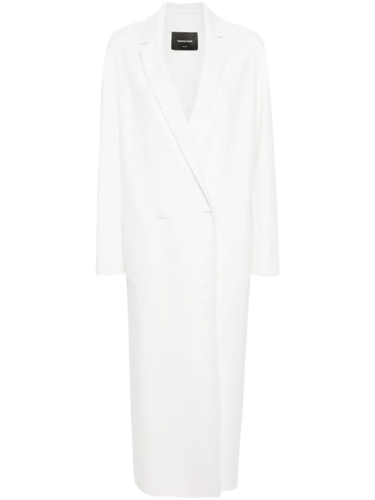 Double-Breasted Cashmere Maxi Coat