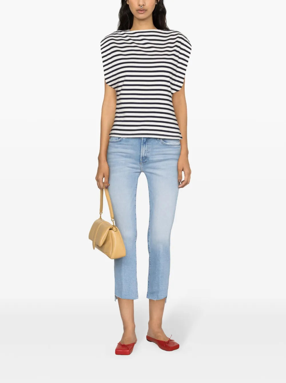Insider High-Rise Cropped Jeans