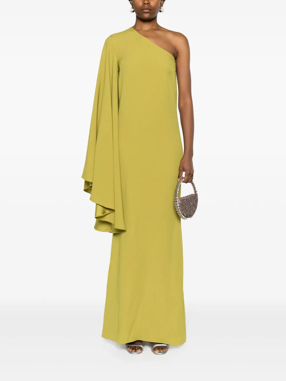 Sifnos One-Shoulder Gown