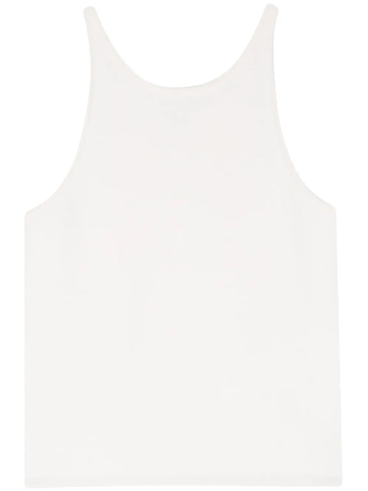 Scoop-Neck Knitted Tank Top