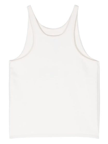 Scoop-Neck Knitted Tank Top