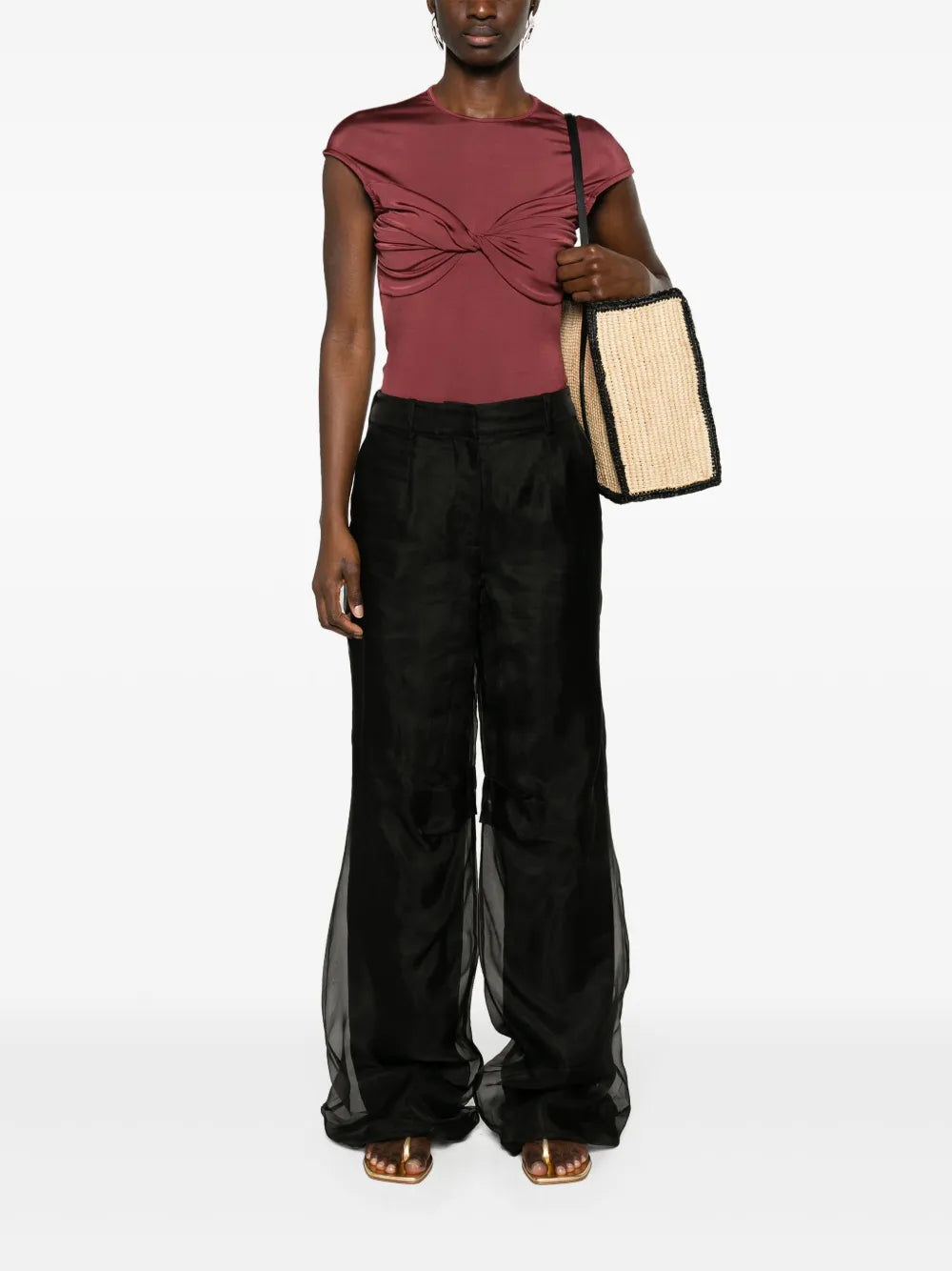 Iconica Wide-Leg Trousers