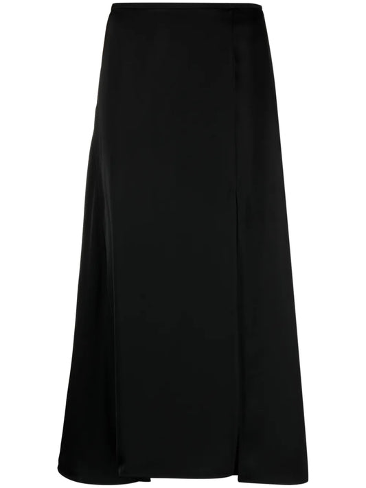 Asymmetric Midi Skirt