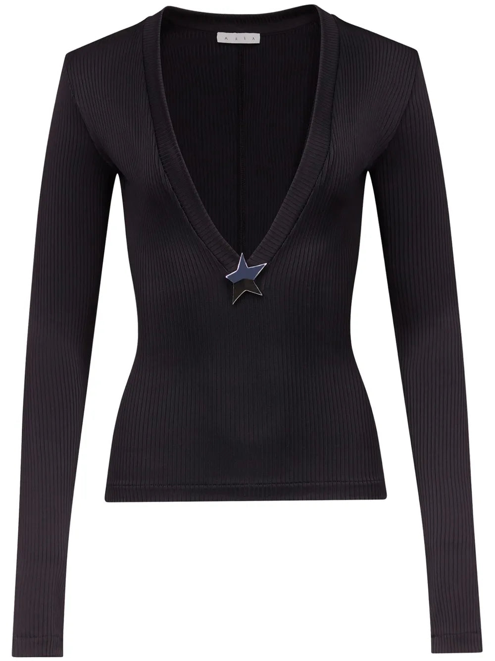 Star Stud-Detail Long-Sleeve Jumper
