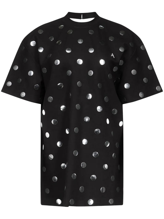 Polka-Dot T-Shirt Dreses