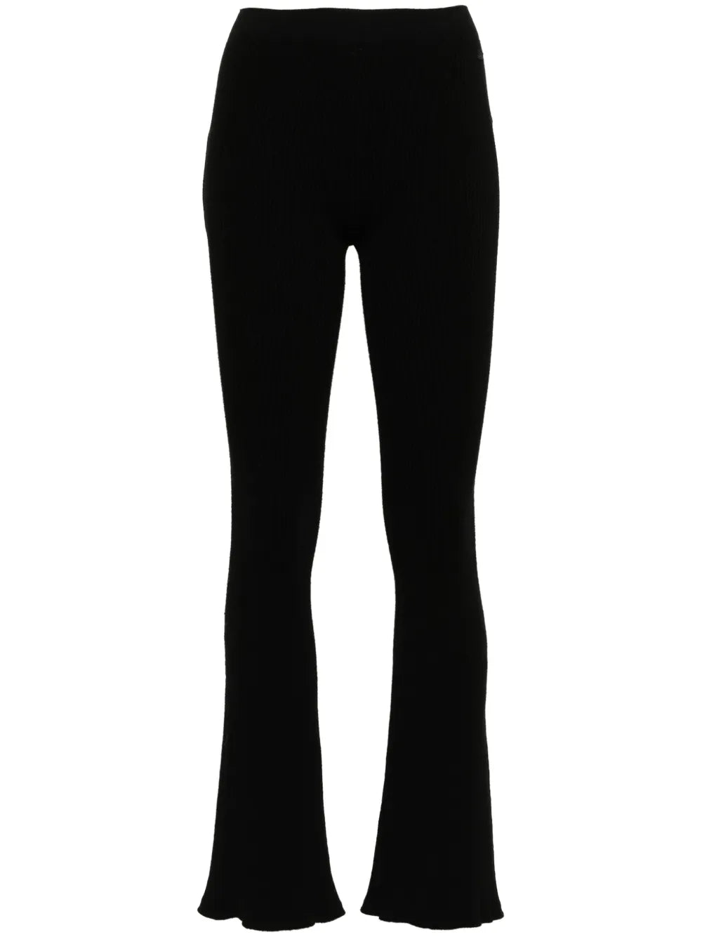 Logo-Appliqué Ribbed Trousers