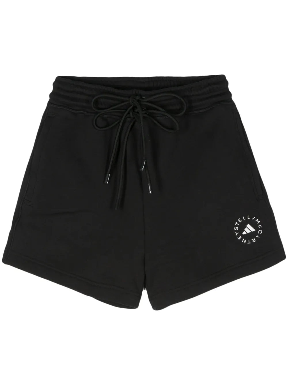 Logo-Print Organic Cotton Track Shorts
