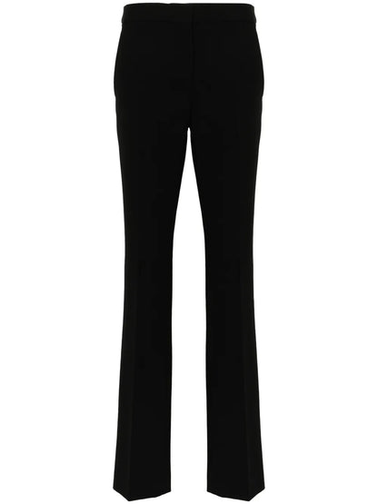 Press-Creased Straight-Leg Trousers