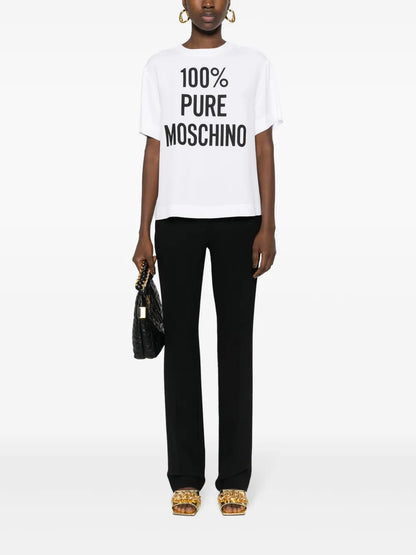 Press-Creased Straight-Leg Trousers