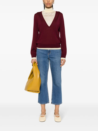 Cropped Flared Jeans