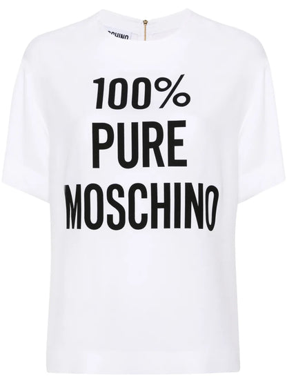 Slogan-Print T-Shirt