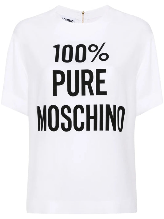 Slogan-Print T-Shirt