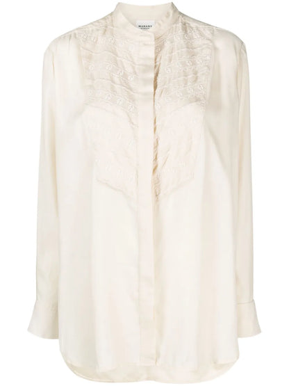 Britten Embroidered-Detail Shirt