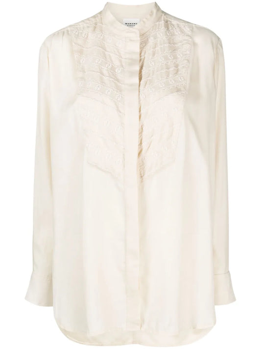 Britten Embroidered-Detail Shirt