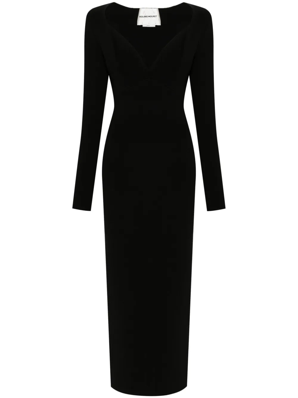 Pleat-Detail Knitted Dress