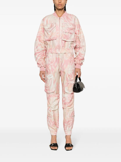 P-Mirow Zebra-Print Trousers