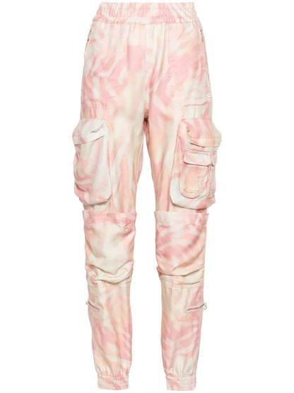 P-Mirow Zebra-Print Trousers