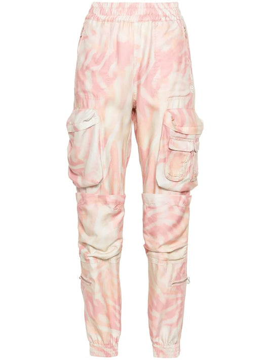 P-Mirow Zebra-Print Trousers
