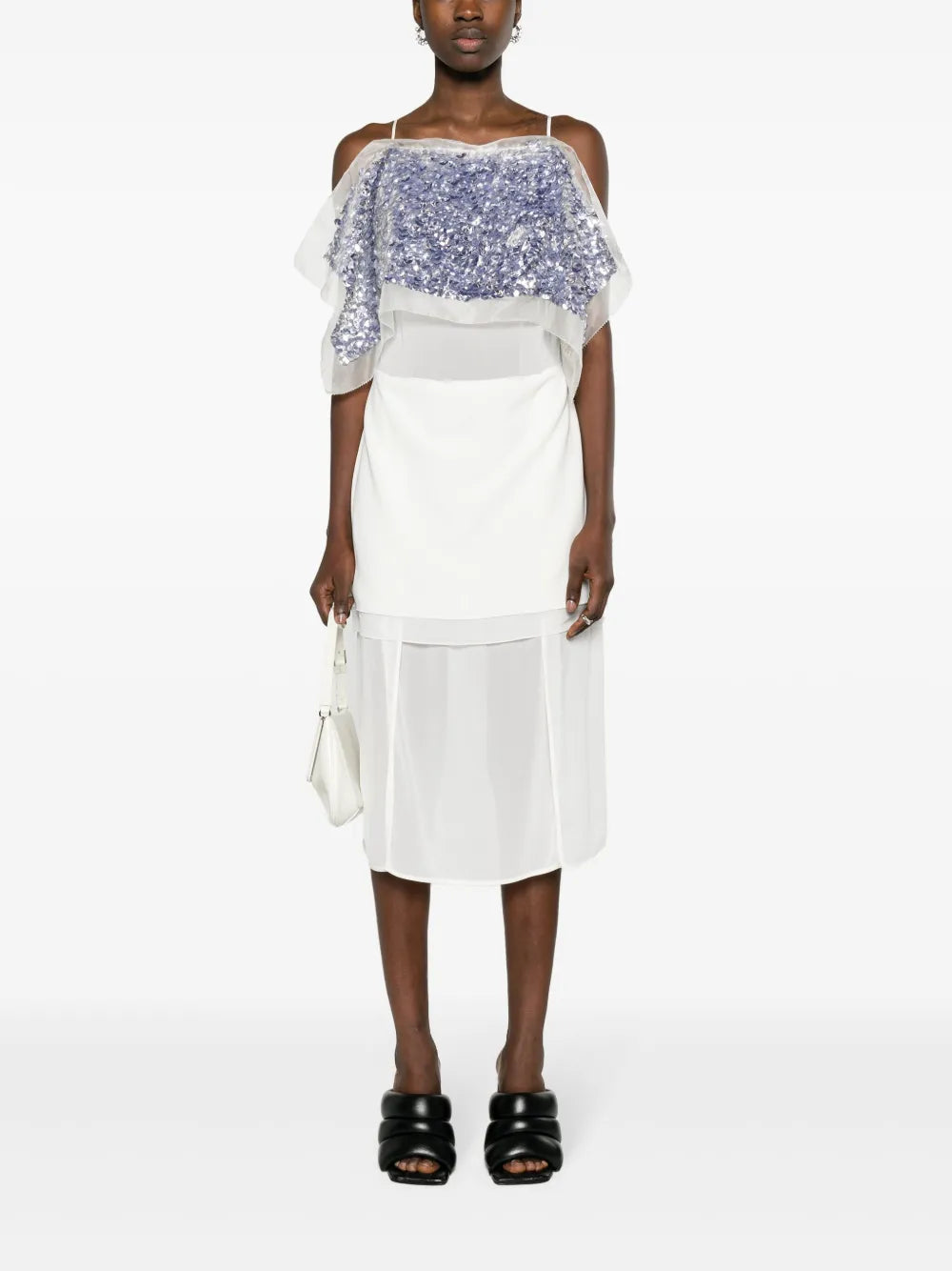 Zaha Layered Midi Dress