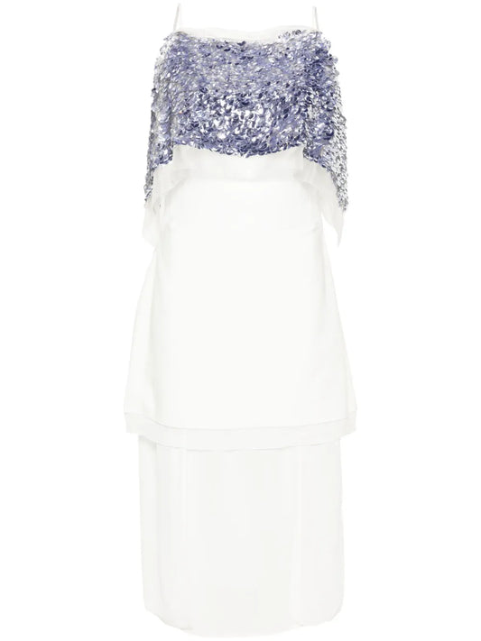 Zaha Layered Midi Dress