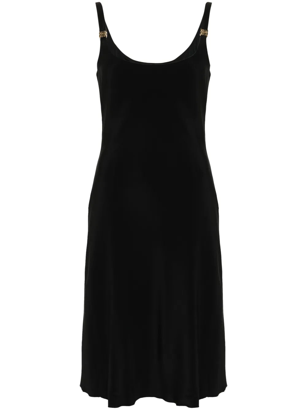 Cady Logo-Plaque Midi Dress