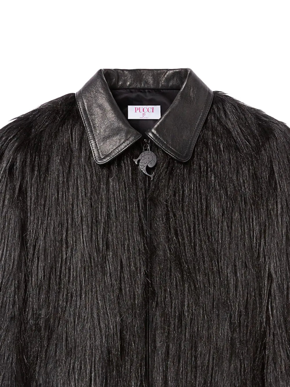Kidhassia Panelled Faux-Fur Jacket